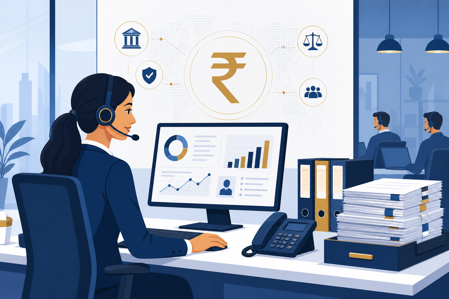 Loan Recovery Service for NBFC and Banks — AP Infotech Delhi